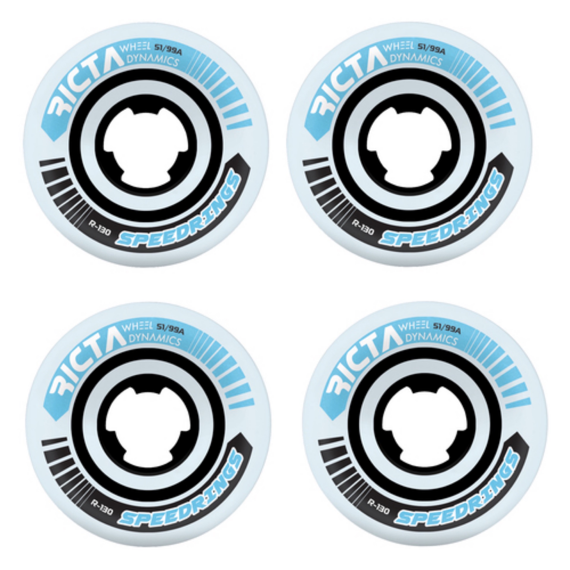 Ricta Yuri Facchini Speedrings Wide 101a Wheels in stock at SPoT Skate Shop