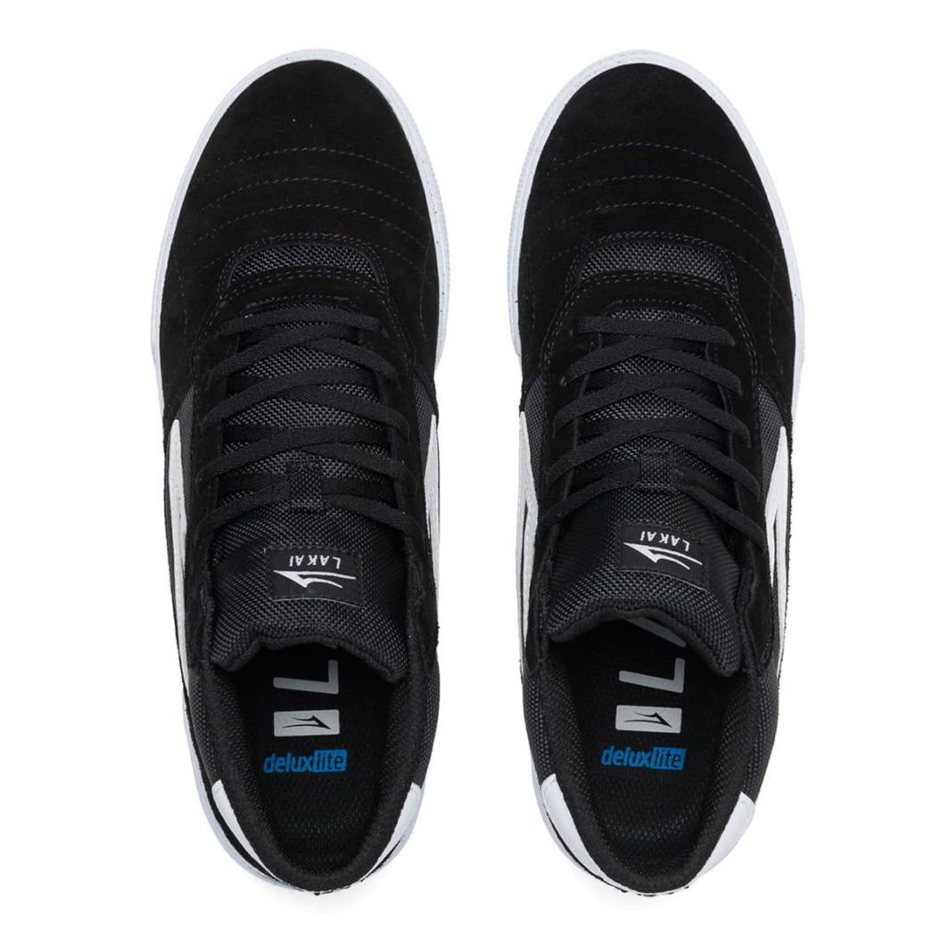 Lakai - Cambridge Mid - Black/White Suede - Image 2
