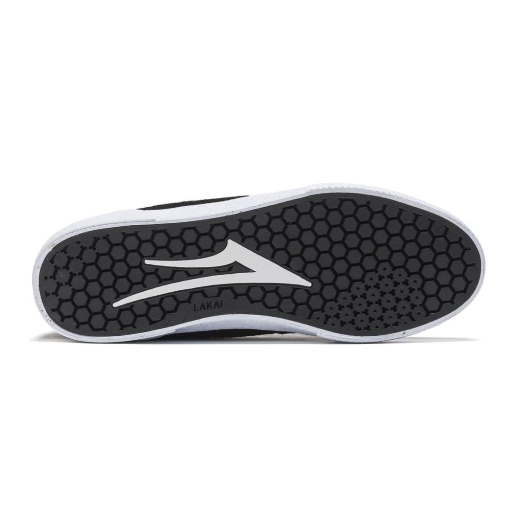 Lakai - Cambridge Mid - Black/White Suede - Image 3