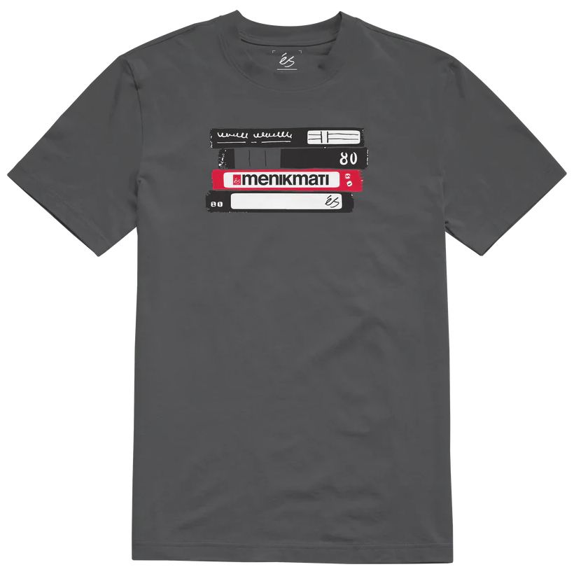 ÉS - VHS Tee - Charcoal